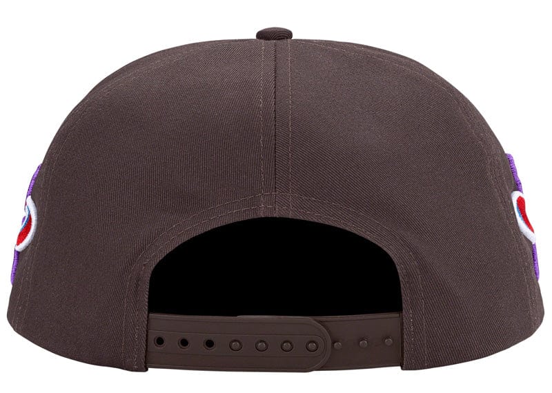 Supreme AOI Spellout 5-Panel Dark Brown