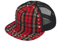 Supreme b.b. Simon Studded Mesh Back 5-Panel Plaid
