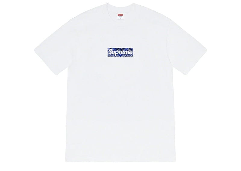Supreme Bandana Box Logo Tee White