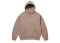 Supreme Blackletter Hooded Sweatshirt Dusty Brown