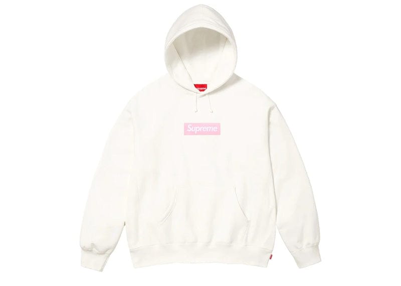 Supreme Box Logo Hooded Sweatshirt (FW25) White