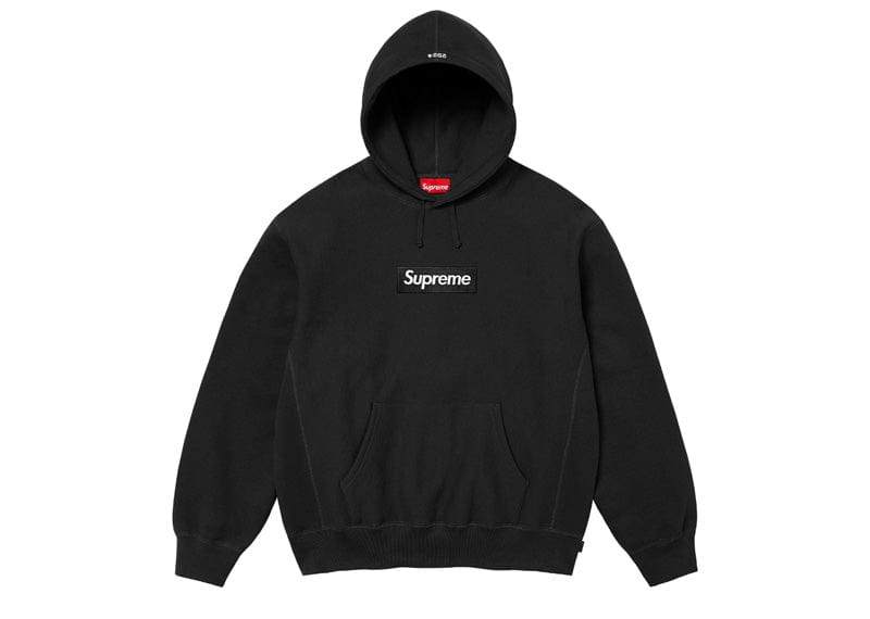 Supreme Box Logo Hooded Sweatshirt Sweatshirt (FW24) Black