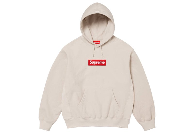 Supreme Box Logo Hooded Sweatshirt Sweatshirt (FW24) Stone