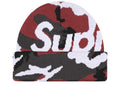 Supreme Camo Big Logo Beanie Red Camo