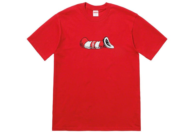 Supreme Cat in the Hat Tee Red