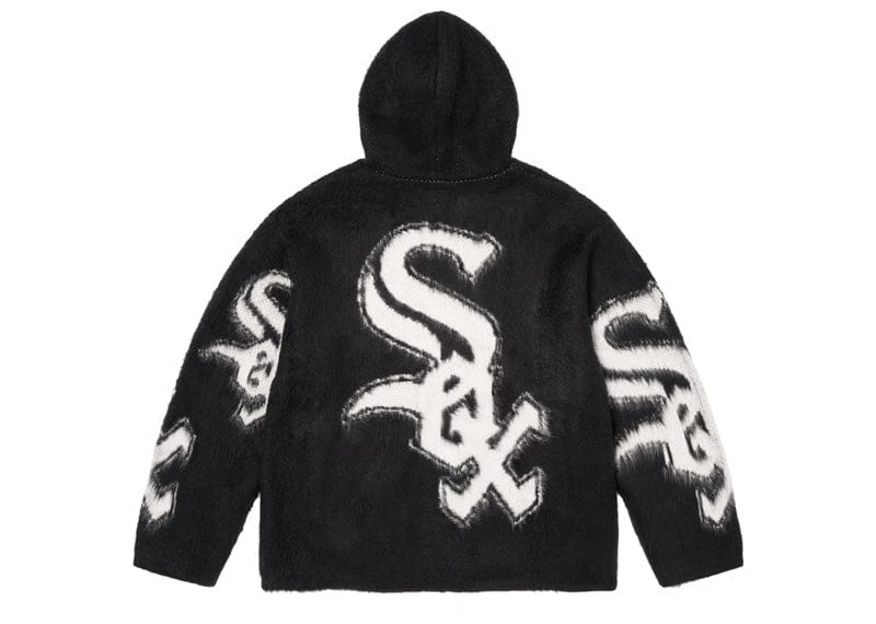 Supreme Chicago White Sox Zip Up Hooded Sweater Black