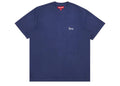 Supreme Classic Script Washed S/S Top Navy