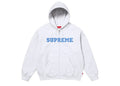 Supreme Collegiate Applique Zip Up Hooded Sweatshirt Ash Grey
