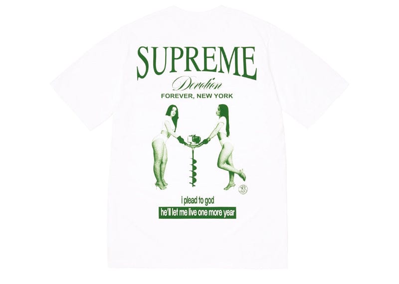 Supreme Devotion Tee White
