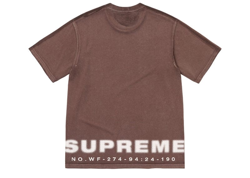 Supreme Discharge S/S Top Brown
