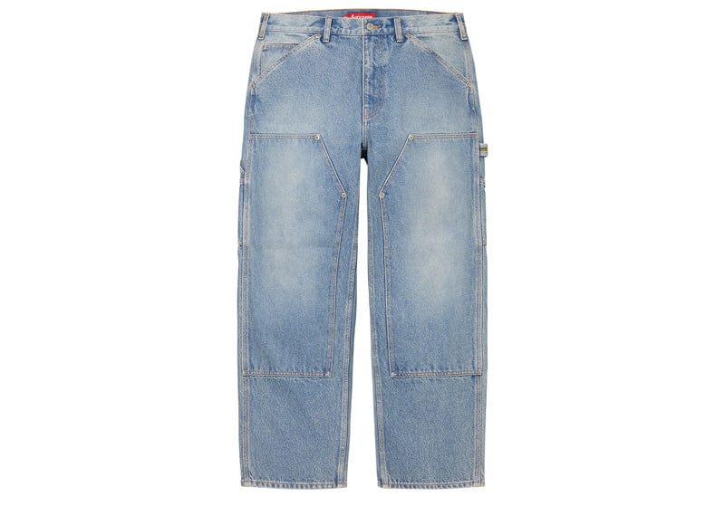 Supreme Double Knee Painter Pant (SS23) Washed Blue