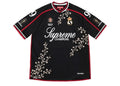 Supreme Floral Soccer Jersey Black