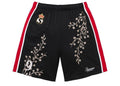 Supreme Floral Soccer Short Black