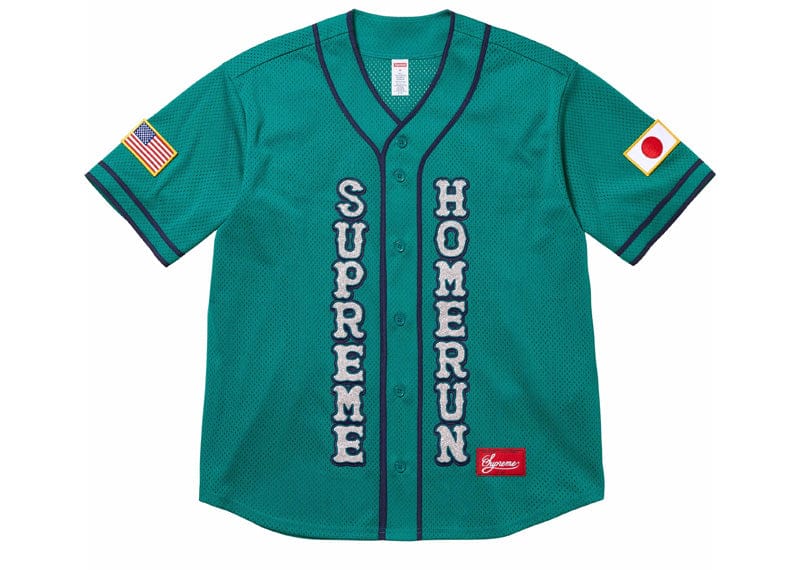Supreme Homerun Baseball Jersey Green