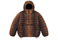 Supreme Micro Down Half Zip Hooded Pullover (FW25) Tiger