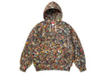 Supreme Mike Kelley Zip Up Hooded Sweatshirt Multicolor
