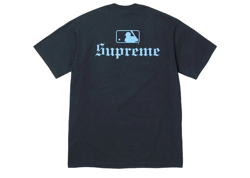Supreme MLB Teams NY Tee Navy