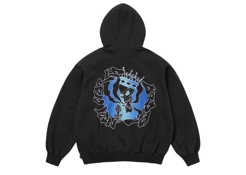 Supreme New World Order Hooded Sweatshirt Black
