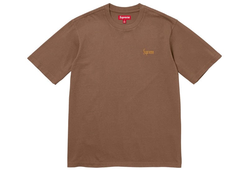 Supreme Old English Tee Brown