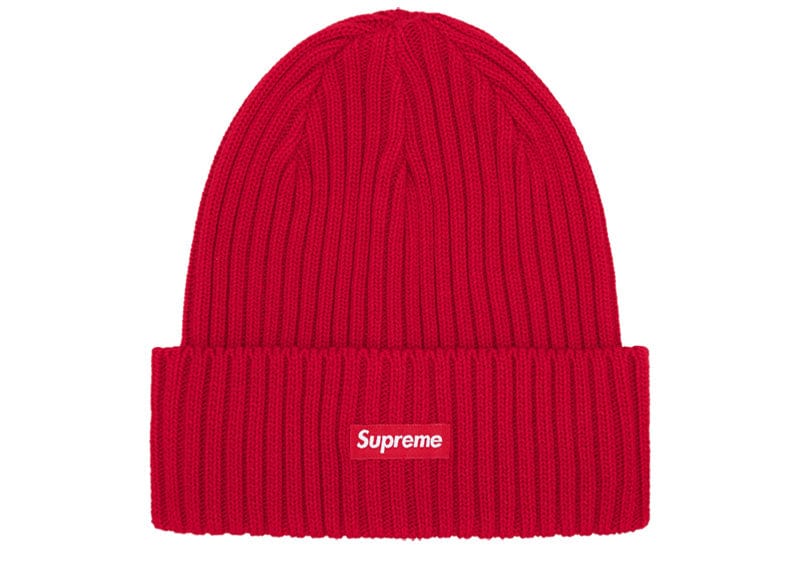 Supreme Overdyed Beanie (SS25) Red