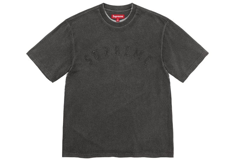 Supreme Overprint S/S Top Black