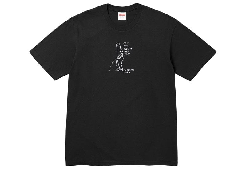 Supreme Piss Tee Black