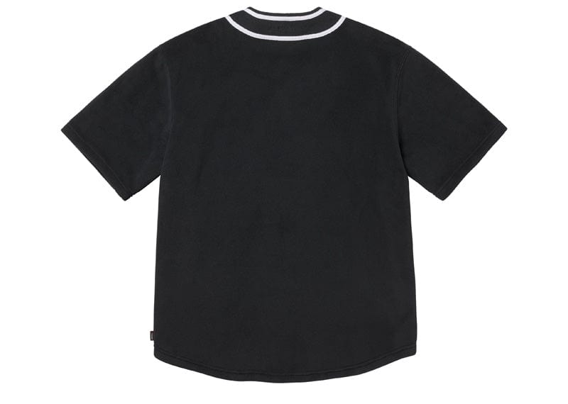 Supreme Polartec Baseball Jersey Black