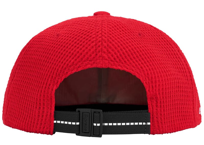 Supreme Polartec Waffle Small Box 6-Panel Red