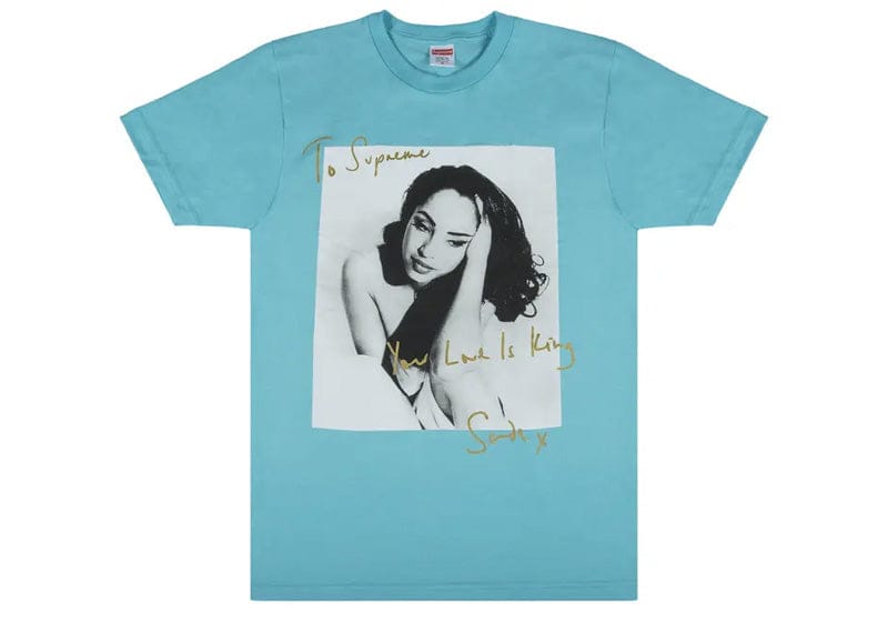 Supreme Sade Tee Aqua