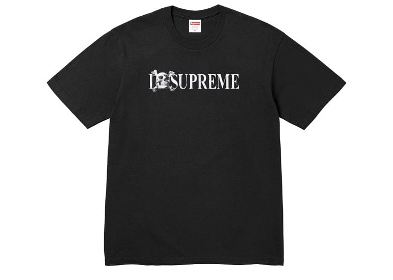 Supreme Skull Tee Black