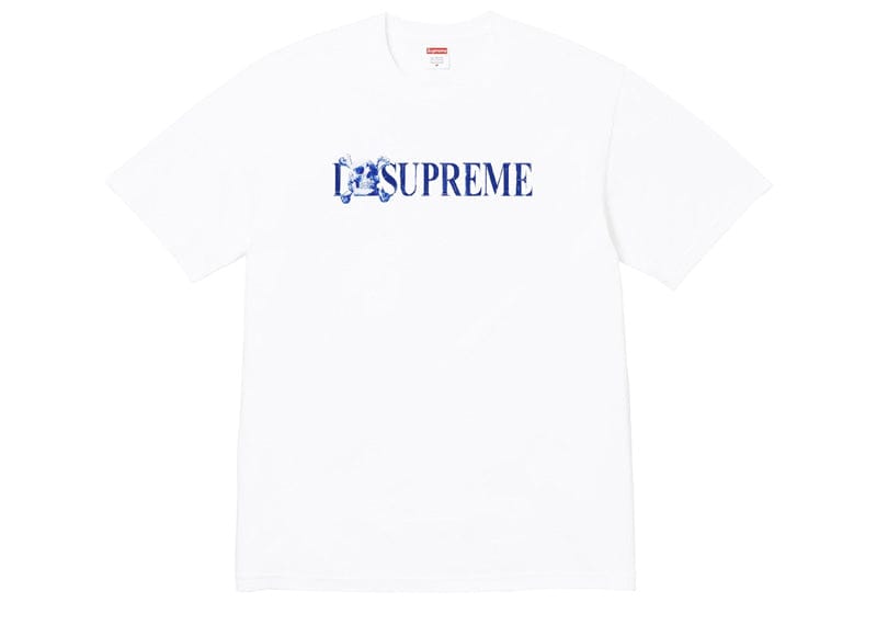 Supreme Skull Tee White