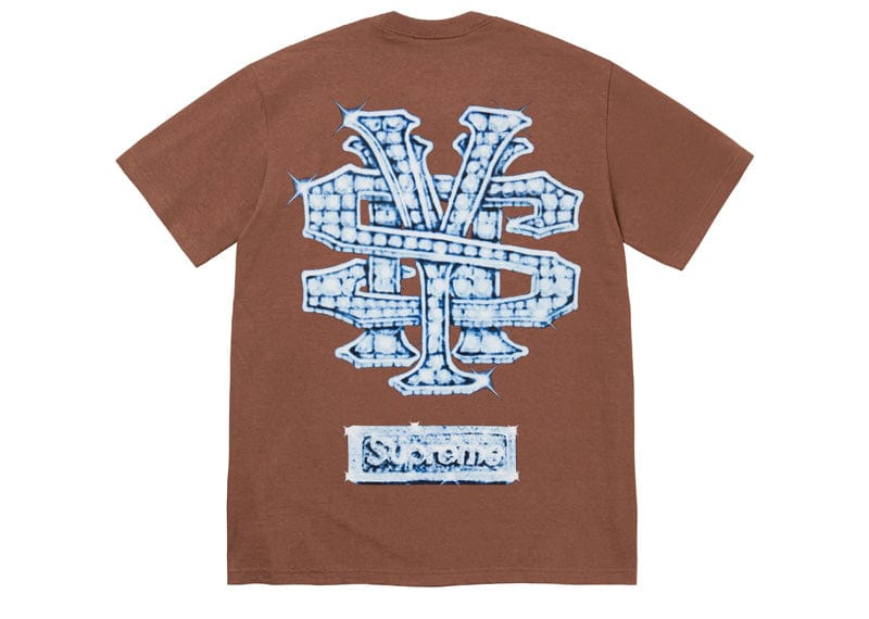 Supreme Snowman Tee Brown