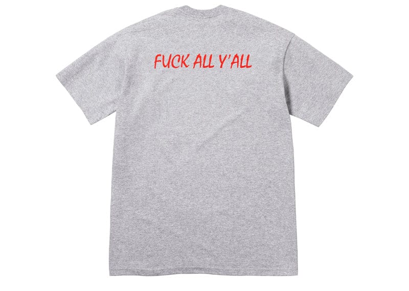 Supreme Split Tee (FW25) Heather Grey