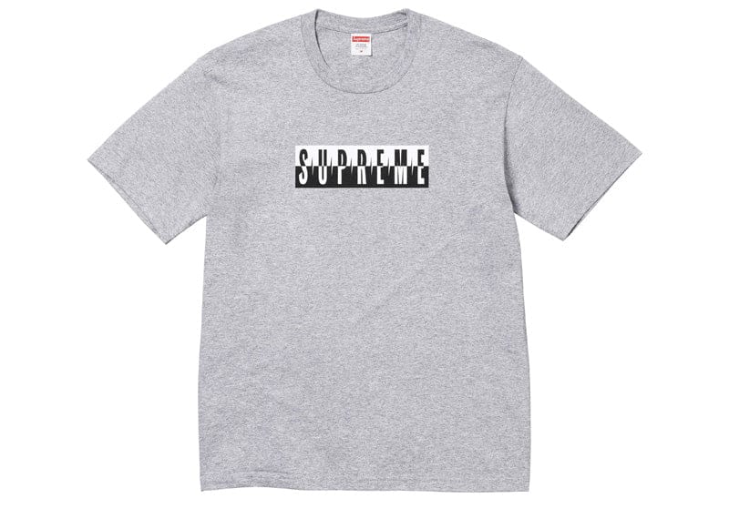 Supreme Split Tee (FW25) Heather Grey