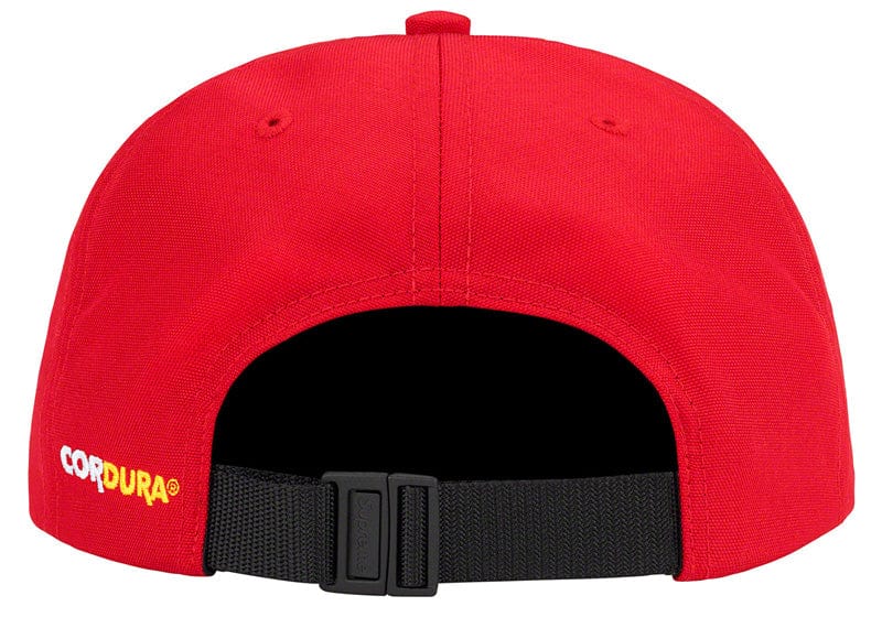 Supreme Stacked Cordura 6-Panel Red