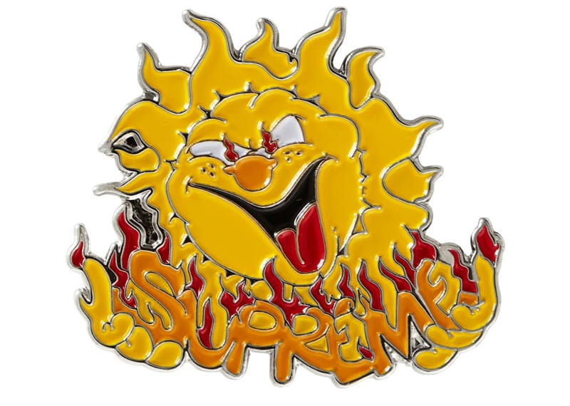 Supreme Sun Pin Yellow
