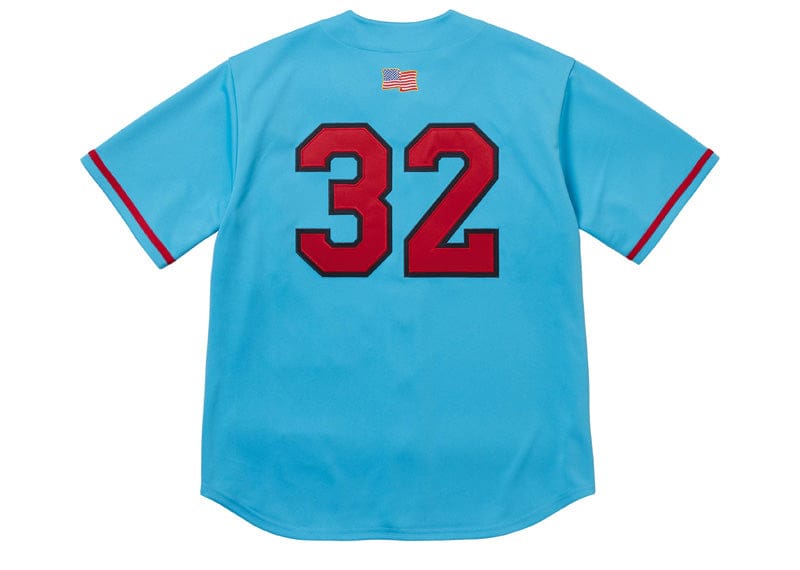 Supreme Swords Baseball Jersey Blue