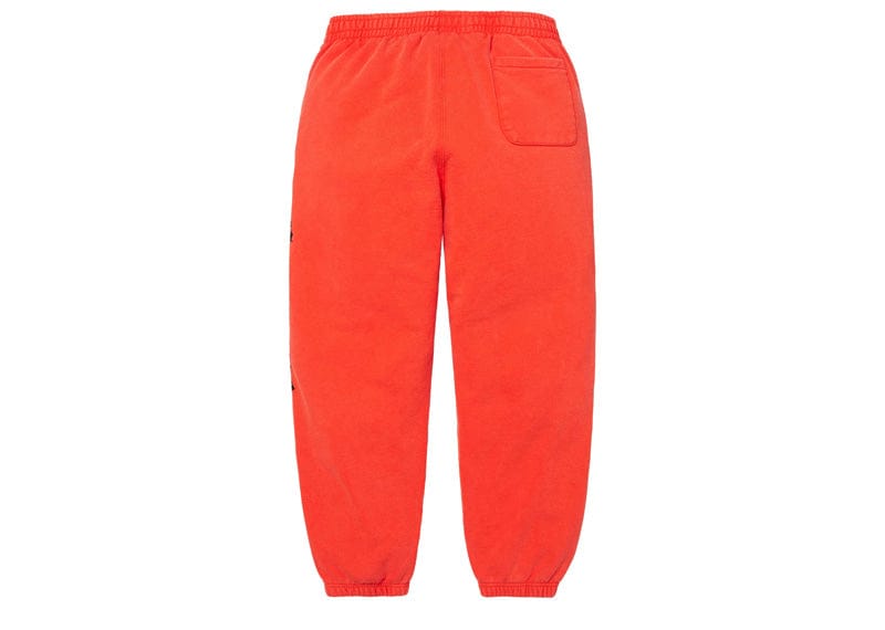 Supreme Washed Old English Sweatpant Orange