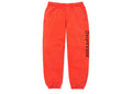 Supreme Washed Old English Sweatpant Orange