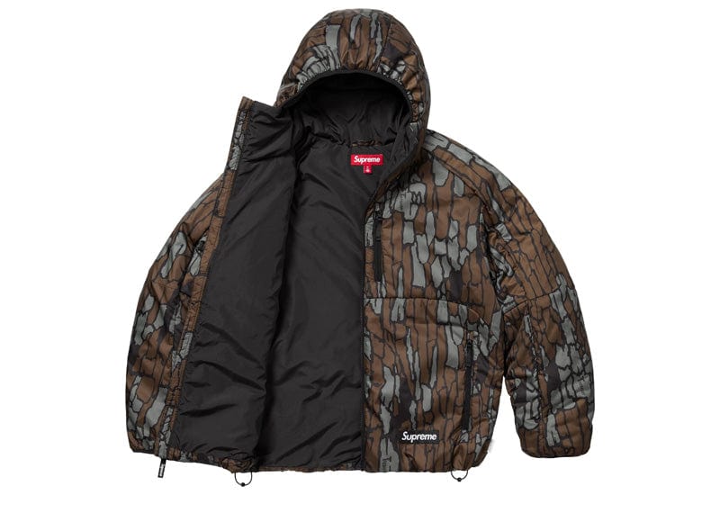 Supreme WINDSTOPPER Insulated Hooded Jacket Mossy Oak Trebark Camo