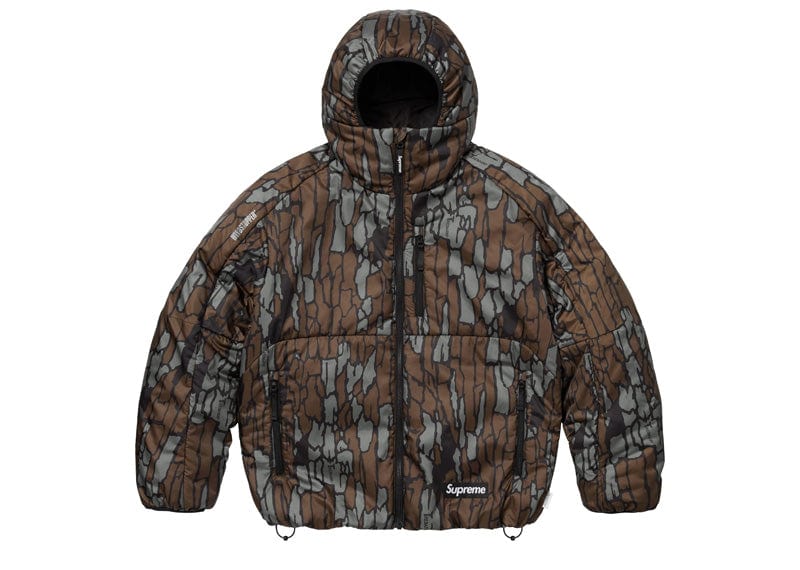 Supreme WINDSTOPPER Insulated Hooded Jacket Mossy Oak Trebark Camo