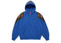 Supreme Wings Zip Up Hooded Sweatshirt (FW25) Royal