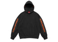 Supreme Woven Patches Hooded Sweatshirt Black