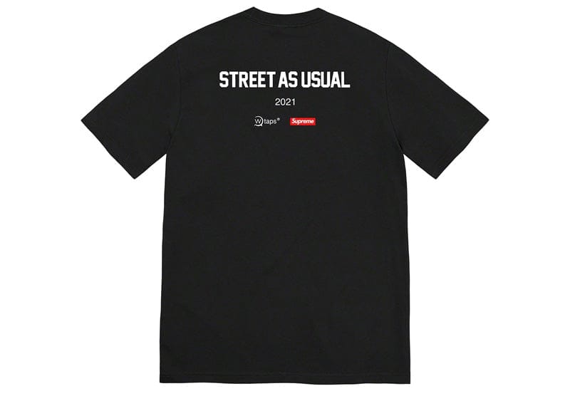 Supreme WTAPS Sic'em! Tee Black