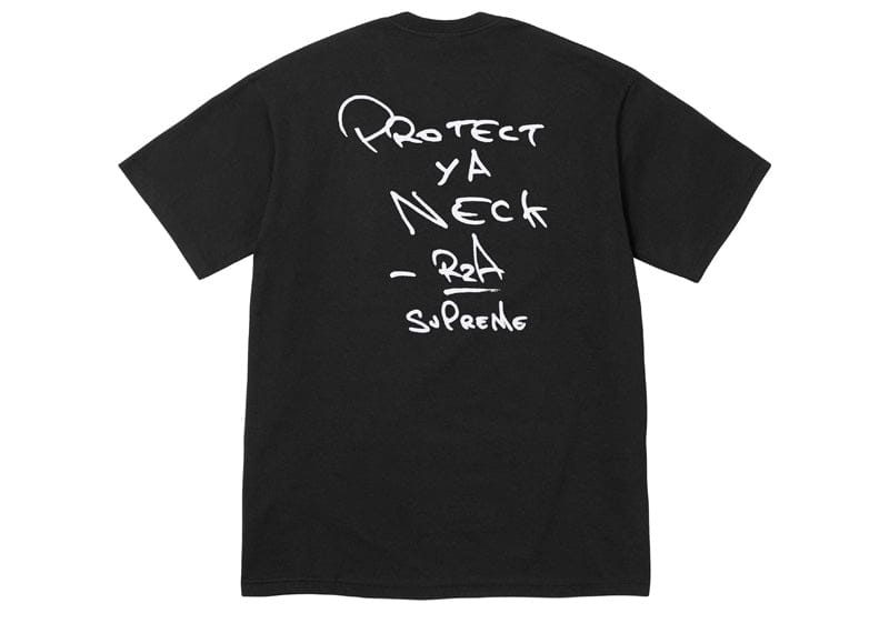 Supreme Wu-Tang Clan RZA Tee Black