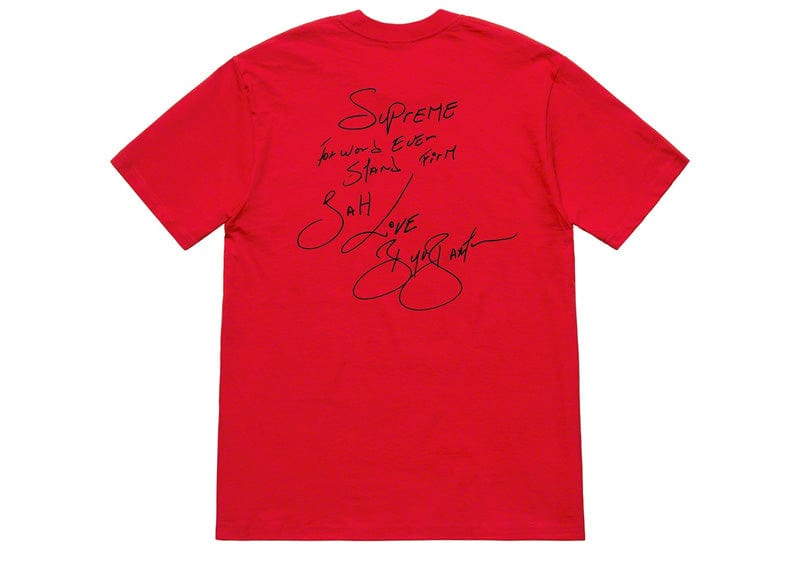 Supreme x Buju Banton Tee Red