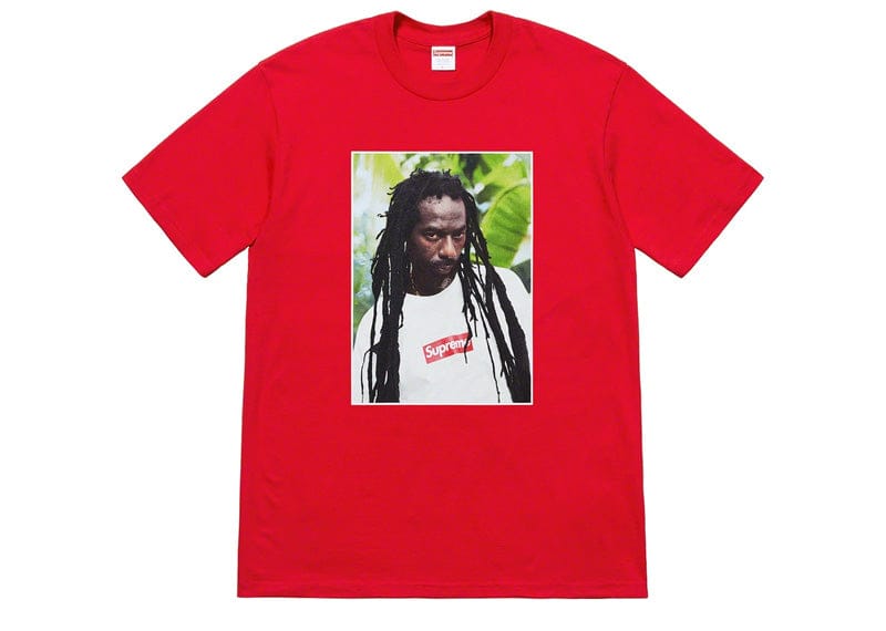 Supreme x Buju Banton Tee Red