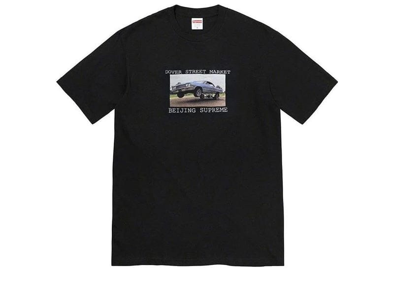 Supreme x Dover Street Market Beijing Tee Black