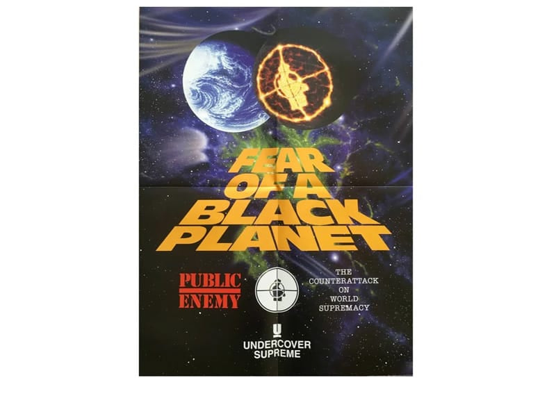 Supreme x Undercover Public Enemy Poster