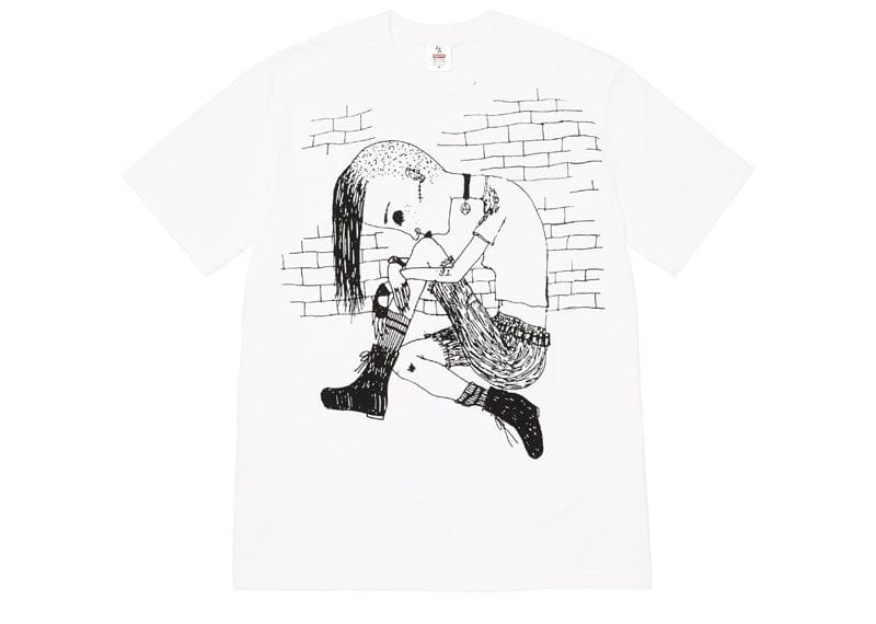 Supreme Y's by Yohji Yamamoto Thinker Tee White